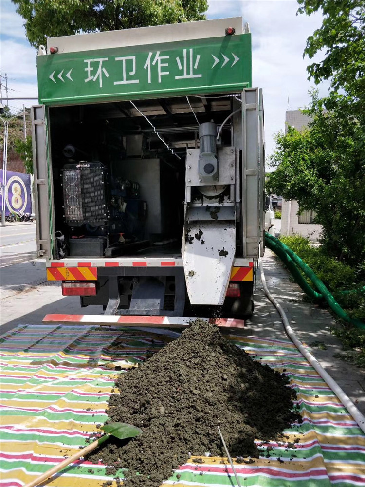 南郊淤泥干湿分离