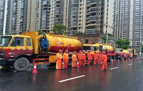 南郊市政管道清淤